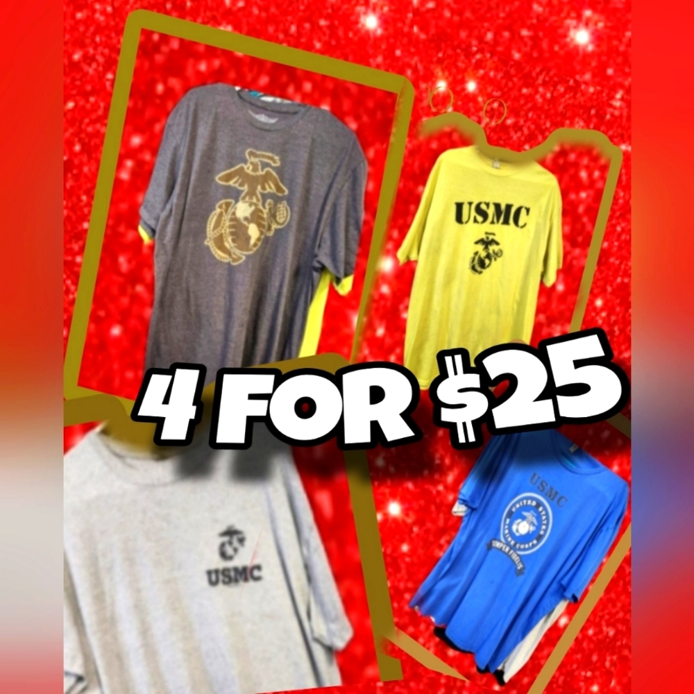 XL USMC SHIRTS